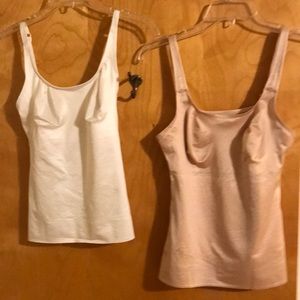 Set of Two Ruby Ribbon Camisoles size 34